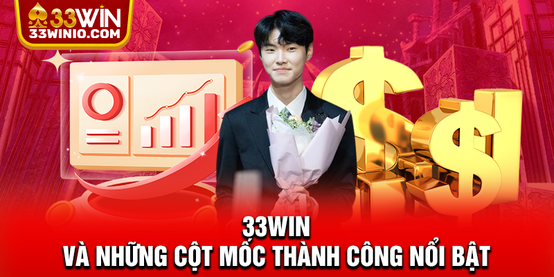 33WIN và những cột mốc thành công nổi bật
